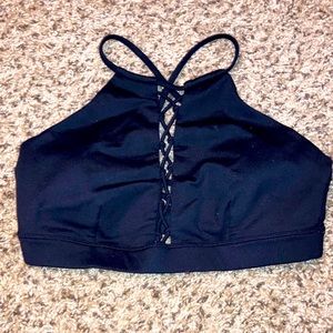 Alo yoga lace up sports bra